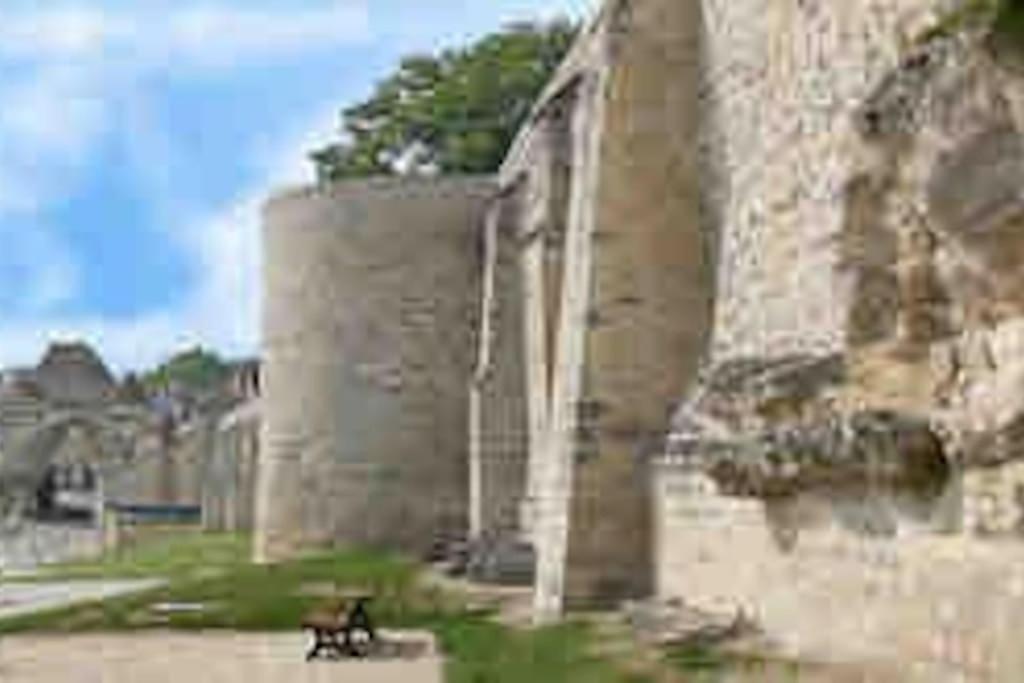 Suite De Charme Au Pied De La Cathedrale Лаон Екстериор снимка