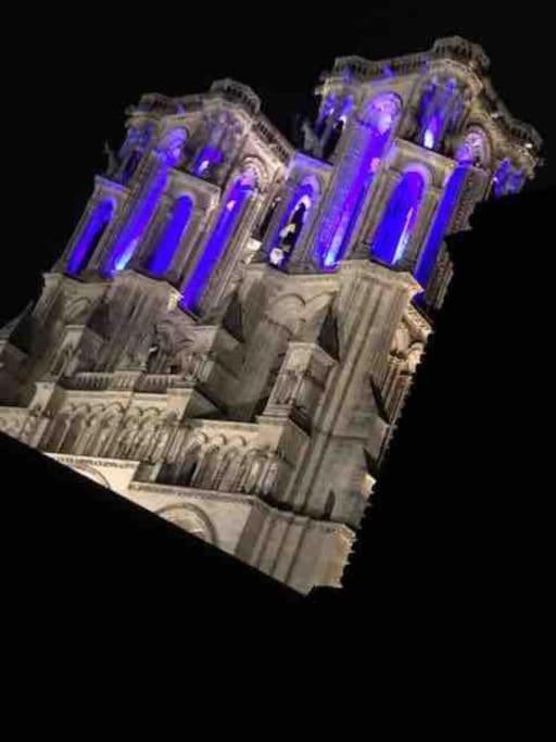 Suite De Charme Au Pied De La Cathedrale Лаон Екстериор снимка